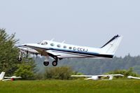 G-CCXJ @ EGTB - Cessna 340A [340A-0912] Booker~G 09/06/2007 - by Ray Barber