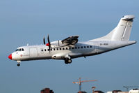 OY-RUO @ ESSB - On short final runway 30. Operating for for Air Lituanica.