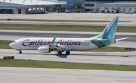 9Y-KIN @ FLL - Caribbean 737-800 - by Florida Metal