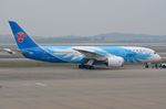 B-2737 @ ZGGG - China Southern B788 pushed=back for its flight to Vancouver. - by FerryPNL