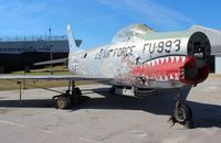 51-2993 - Hurricane Ivan damaged F-86 at Battleship Alabama museum - by Florida Metal