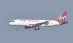 N849VA @ KSFO - Landing at SFO - by Todd Royer