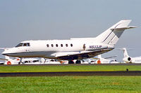 N833JP @ KNEW - Hawker-Siddeley HS.125/800A [258044] New Orleans-Lakefront~N 11/10/2000 - by Ray Barber