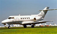 N42AS @ KNEW - Hawker-Siddeley HS.125/F3B [25150] New Orleans-Lakefront~N 11/10/2000 - by Ray Barber