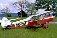 OE-ADF @ LOXN - Piper PA-18-150 Super Cub [18-7510] Wiener Neustadt-West~OE 15/05/1999