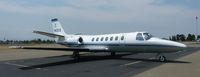 N12CQ @ KRHV - A transient 1993 Cessna Citation 560 Ultra (Paloma Air LLC - Santa Maria, CA) visiting Reid Hillview Airport, CA to avoid the higher priced landing fee and San Jose Intl.  - by Chris L.