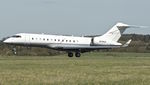 N720CH @ EGGW - 2001 Bombardier BD-700-1A10, c/n: 9100 at Luton - by Terry Fletcher