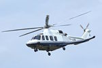 T7-LSS @ EGGW - AgustaWestland AW-139, c/n: 41265 at Luton - by Terry Fletcher