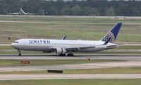 N677UA @ KIAH - Boeing 767-300 - by Mark Pasqualino