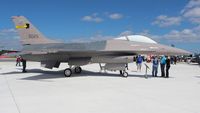 78-0025 @ TIX - F-16A