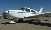 N1557X @ KTCY - A local 1975 Piper Cherokee sitting on the ramp at Tracy Municipal Airport. - by Chris L.