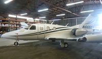 N66BX @ KTCY - A rare 2008 Eclipse 500 sitting inside the Skyview Aviation hangar at Tracy Municipal Airport. - by Chris L.