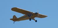 UNKNOWN @ KRHV - A local Piper Cub taking off on runway 31R at Reid Hillview. - by Chris L.