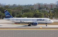 N657JB @ KFLL - Airbus A320