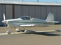 N44WC @ KRHV - A local 1995 Vans RV-6 getting ready to taxi for some VFR departures to the south. - by Chris L.