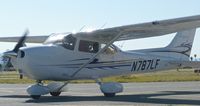 N787LF @ KRHV - Some cool guys going out for a Sunday joy ride in a local Cessna 172SP. - by Chris L.
