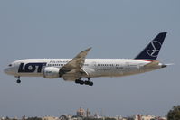 SP-LRB @ LMML - B787 Dreamliner SP-LRB LOT Polish Airlines - by Raymond Zammit