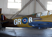 G-RORB @ EGPT - Hangared at Perth EGPT (confined shot) - by Clive Pattle