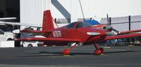 N787R @ KRHV - A local Vans RV-7 sitting next to Nice Air. - by Chris L.