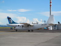 ZK-LYP @ NZAA - leaving domestic apron for departure - by magnaman