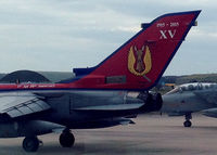 ZA461 @ EGQL - A grainy shot (will be replaced when a better one becomes available) of the new special markings of the 100th Anniversary of 15(R) Sqn on ZA461 for 2015 - by via Clive Pattle