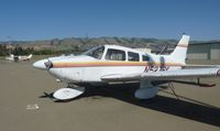 N527BK @ KRHV - A local (?) 1978 Piper 28 sitting at the south tie downs at Reid Hillview. - by Chris L.