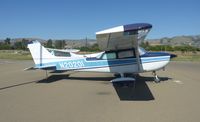 N20201 @ KRHV - A local 1972 Cessna 172M sitting at the south tie downs at Reid Hillview. - by Chris L.