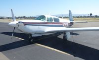 N252BL @ KRHV - A transient Mooney M20K sitting on the transient ramp at Reid Hillview. - by Chris L.