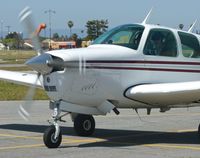 N9415Q @ KRHV - A local 1972 Beechcraft Bonanza 33A taxing to runway 31R at Reid Hillview. - by Chris L.