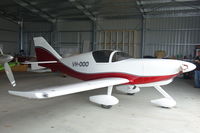 VH-OOO - Rebuilt after landing incident and changed to a tricycle undercarriage indicates 190kts at 1,500ft, 2725rpm fixed pitch prop! - by Milton