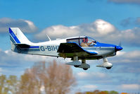 G-BIHD @ EGBR - Arrival