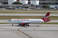 N623VA @ KFLL - Airbus A320 - by Mark Pasqualino