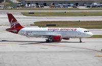 N624VA @ KFLL - Airbus A320 - by Mark Pasqualino