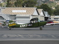 N62364 @ SZP - 1953 Cessna 305A as US ARMY L-19A BIRD DOG, Continental E-225 225 Hp, CS prop, taxi to Rwy 22 - by Doug Robertson