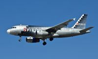 N525NK @ KLAS - Spirit, is here on finals at Las Vegas Int'l(KLAS) - by A. Gendorf