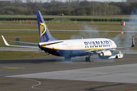 EI-DHH @ EHEH - Smokey engine start - by Jeroen Stroes