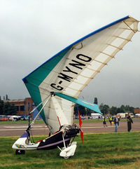 G-MYNO @ EGTC - Solar Wing Pegasus Quantum 15 [6724] Cranfield~G 05/07/1998 - by Ray Barber