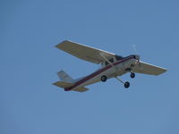 N25914 @ KRHV - Nice Air's local 1977 Cessna 152 used for flight training taking off at Reid Hillview, CA. - by Chris L.