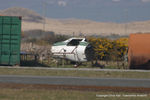G-AWUK @ EGCK - on the fire dump at Caernarfon - by Chris Hall