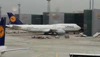 D-ABYG @ EDDF - Boeing 747 at Frankfurt, Ger.  By permission of Robert Norville - by Ronald Barker