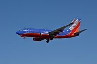 N435WN @ KLAS - Southwest Airlines, is landing at Las Vegas Int'l(KLAS) - by A. Gendorf