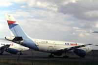 F-BUAN @ LFLX - Air Inter Airbus A300B2 stored at Châteauroux-Déols airport, summer 1994. - by Van Propeller