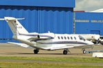 D-IVVB @ EGGW - 2007 Cessna 525A CitationJet CJ2+, c/n: 525A0357 at Luton - by Terry Fletcher