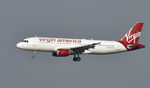 N634VA @ KSFO - Landing at SFO - by Todd Royer