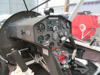 ZK-DAQ @ NZDA - View into cockpit. Undergoing check at Dargaville - by magnaman
