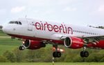 D-ABFE @ EDDR - moments prior touchdown - by Friedrich Becker