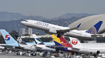 N14214 @ KLAX - Departing LAX on 25R - by Todd Royer