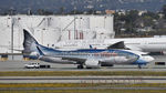 N559AS @ KLAX - Taxiing to gate at LAX
