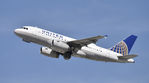 N827UA @ KLAX - Departing LAX on 25R - by Todd Royer