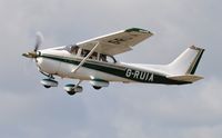 G-RUIA @ EGFH - Resident Skyhawk operated by Cambrian Flying Club. - by Roger Winser